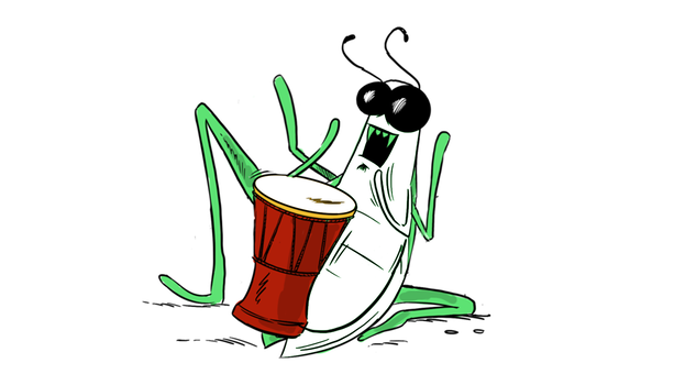 Missie Voelspriet - Bennie de Boomsprinkhaan