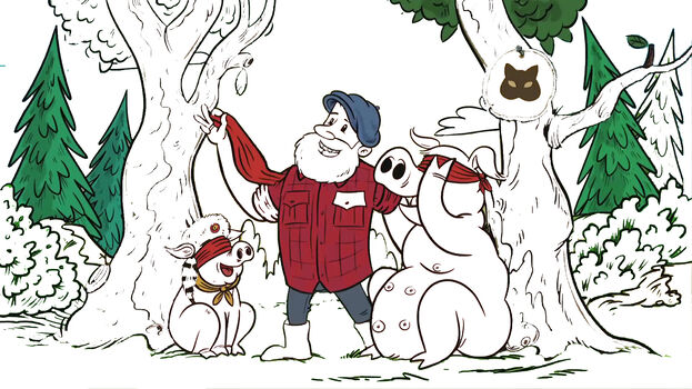 Kleurplaat - Beestenbrigade dropping