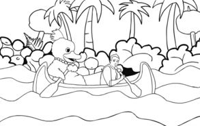 HoelaHoep - in de boot