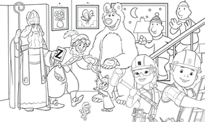 Sinterklaas - met Zappelinvriendjes