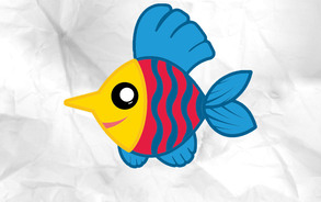 Zappelin - regenboogvis