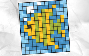 Zappelin - kleur een vis op nummer