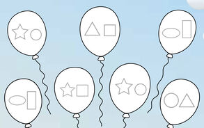 Zappelin - ballon vormpjes kleuren