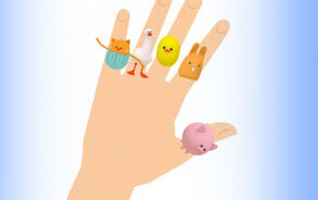 Zappelin - vingerpoppetjes