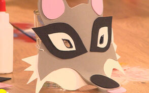 Zin in Zappelin - wolvenmasker