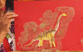 Zin in Zappelin - dinoskelet