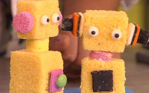 Zin in Zappelin - robotcake