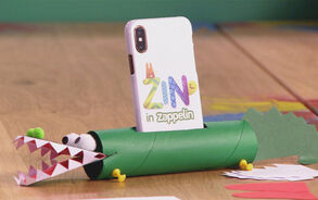 Zin in Zappelin - Telefoonhouder