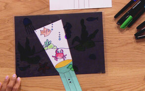 Zin in Zappelin - Magische tekening