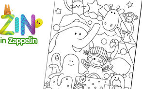 Kerstkaart vriendjes