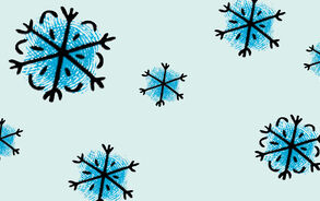 Winter - Vingerverven