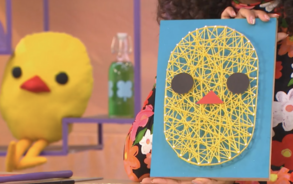 Zin in Zappelin - Spijkerschilderij