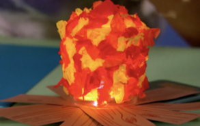 Zin in Zappelin - Kampvuurlampje