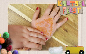 Knutselfeest - Henna versiering