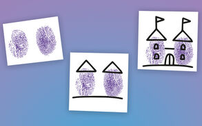 Zappelin - Kasteel vingerverven