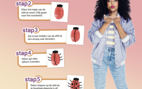 Zin in zappelin - Vingerverven