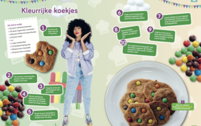 DIY: Kleurrijke koekjes