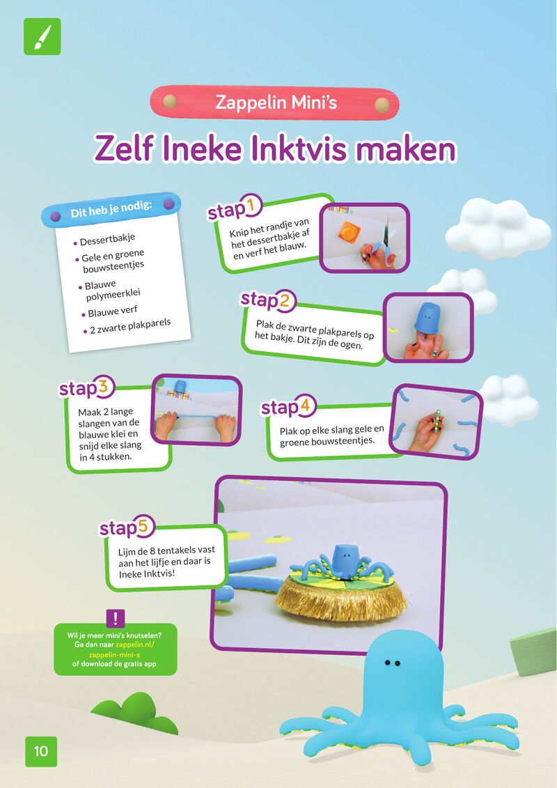 DIY: Ineke inktvis maken 