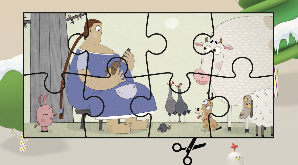 Lena's Dieren - puzzel