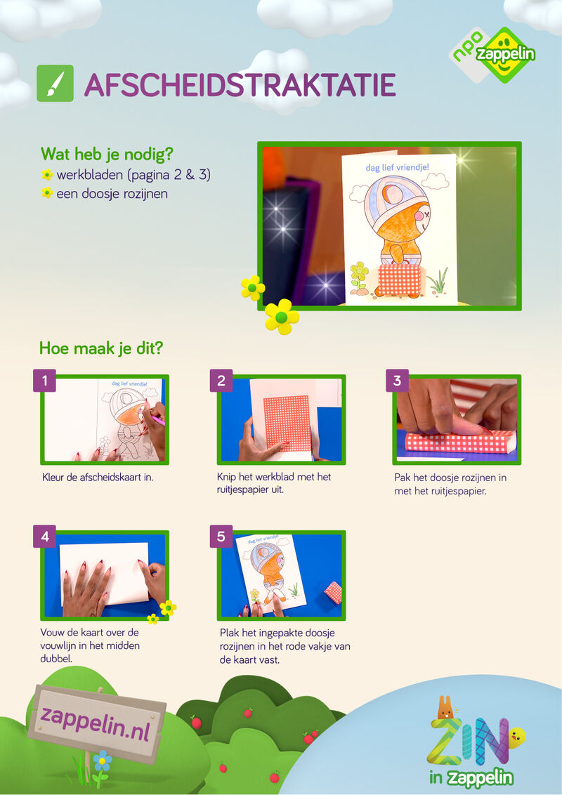 Zin in Zappelin - Afscheidstraktatie