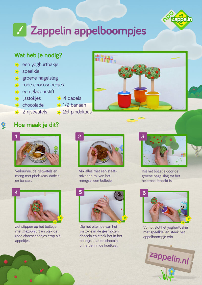Zin in Zappelin - Zappelin appelboompjes