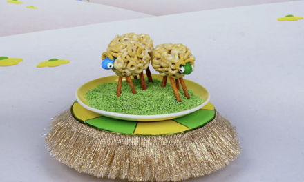 Zin in Zappelin - Schapen van ontbijtgranen