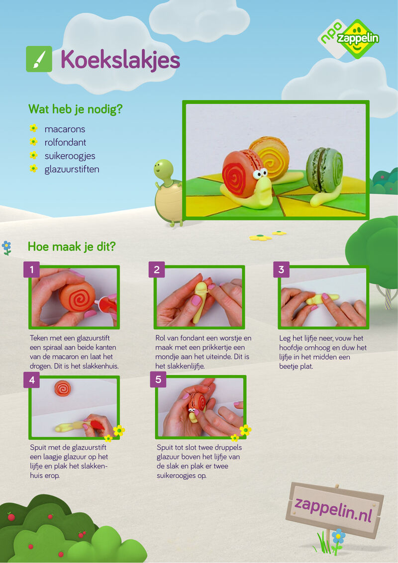 Zin in Zappelin - Koekslakjes
