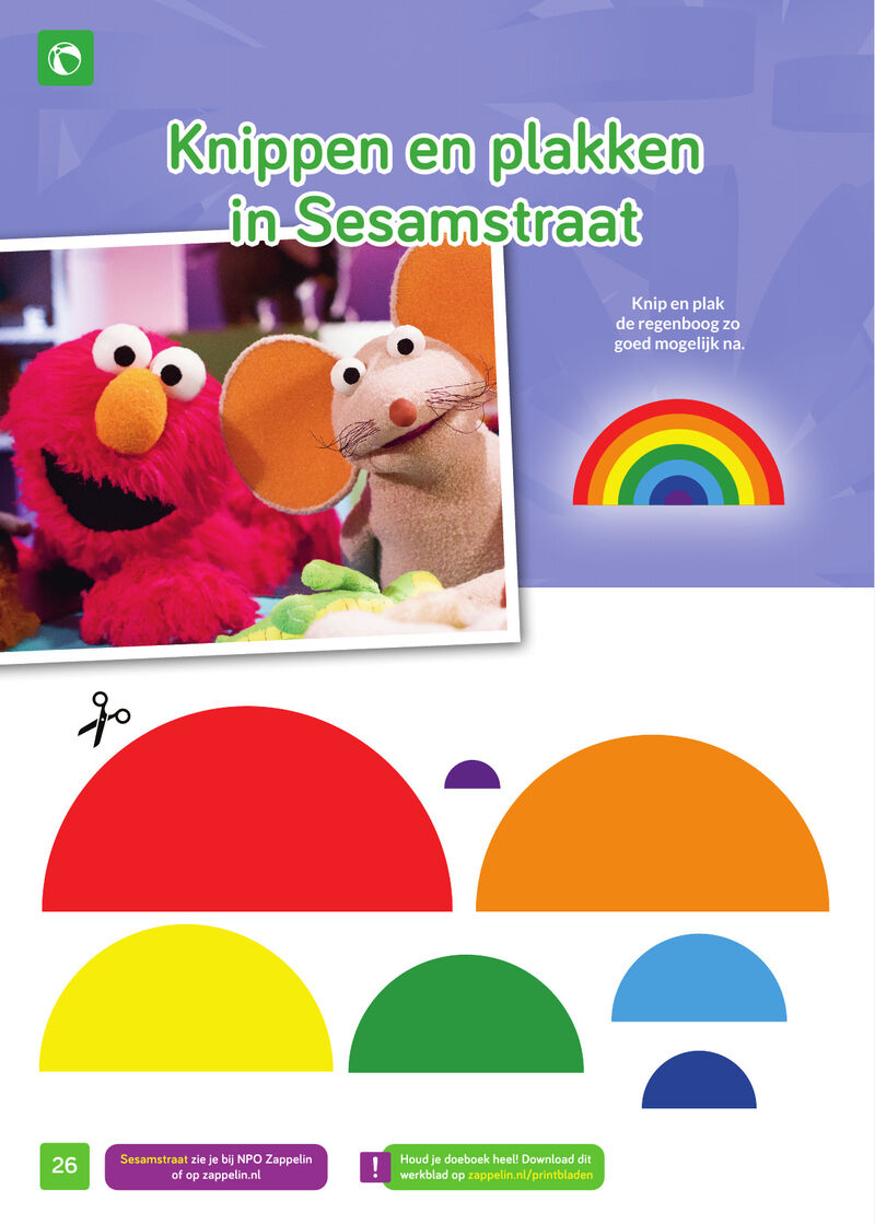 Zin in Zappelin - Sesamstraat 