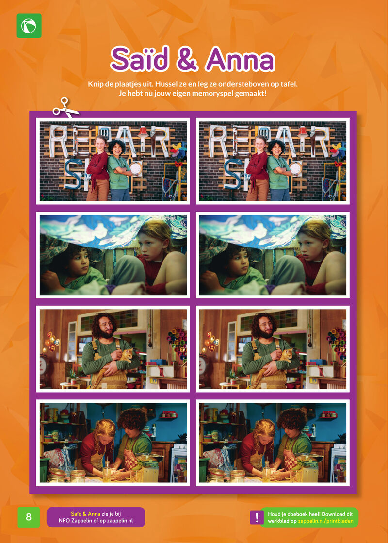 Zin in Zappelin - Said en Anna Memory