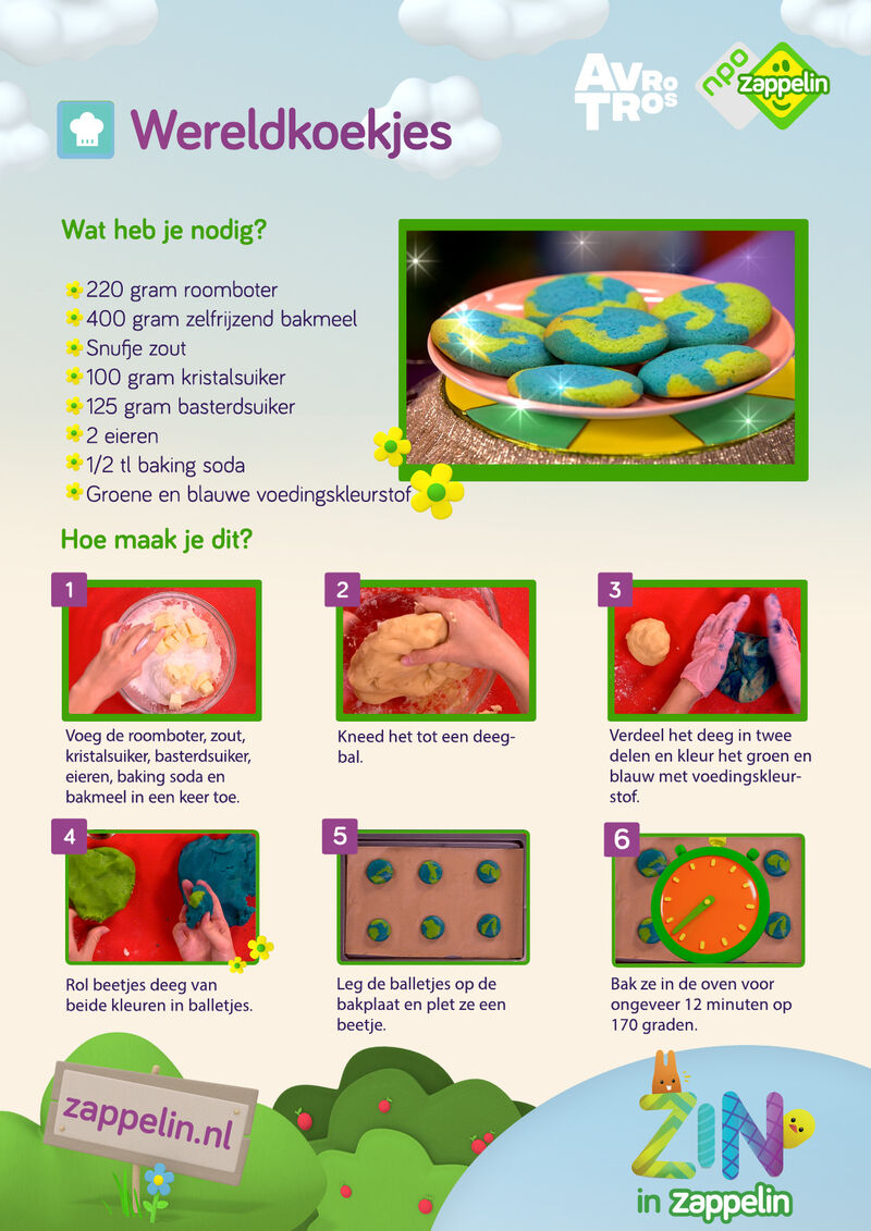 Zin in Zappelin - Wereldkoekjes