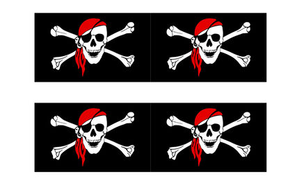 Piratenvlaggetjes