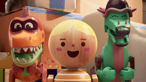 Tikkertje Herrie op zolder