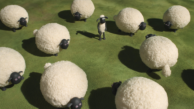 Domino Shaun het schaap