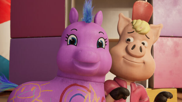 Domino Herrie op zolder