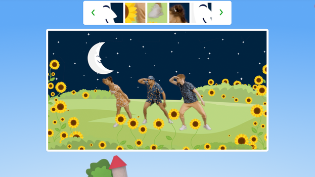 HipHopHop dans van de zon