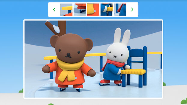 Nijntje winter zoekplaatje