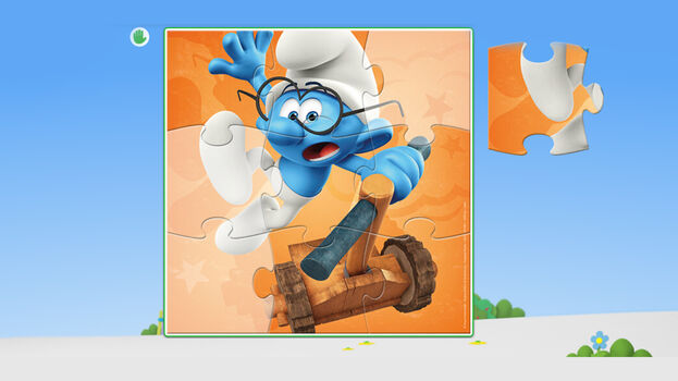 De Smurfen - Puzzel