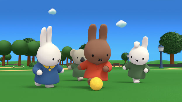 Nijntje buitenspelen puzzels